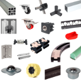 Conveyor and assembly parts
